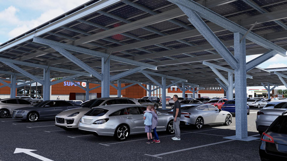 ombriere-photovoltaique-parking-mono-poteau